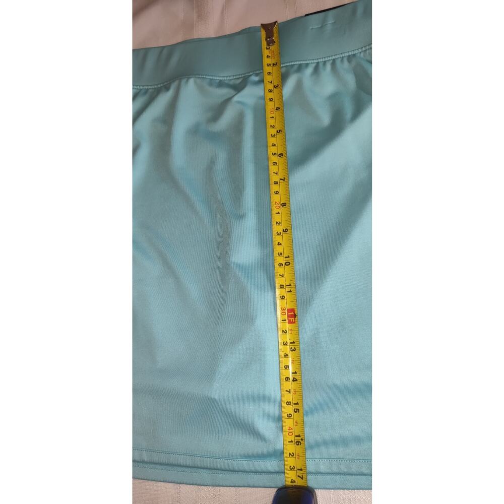 Crown & Ivy Skort Skirt + Shorts Women's Sz XL AQUA Sports Tennis Pickleball NWT - Picture 10 of 11